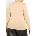 thumbnail image 4 of ELOQUII Women's Plus Size Layering Turtleneck, 4 of 5