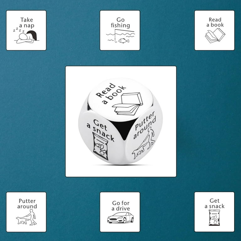Funny Retirement Gifts for Men 2023 Decision Dice Happy Retirement Gifts for Him Coworker Colleague Employee Appreciation Gifts for Retired Teacher