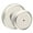 Polished Nickel, variant on Schlage F40BWE716GSN Bowery Privacy Door Knob Set - Bronze