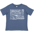 thumbnail image 3 of Inktastic Colorado Word Salad- State Outline Boys or Girls Toddler T-Shirt, 3 of 5