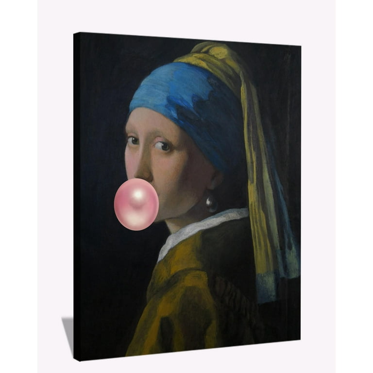 Girl with pearl earring hotsell bubble gum