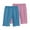 Hot Pink, variant on yillto Pajamas Shorts for Kids Girls 2 Pack Soft Comfy Sleepwear Lounge Shorts Summer Lightweight