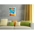 thumbnail image 4 of South America via New York - Rio de Janeiro Brazil - BOAC (British Overseas Airways Corporation) - Vintage Airline Travel Poster by Hayes c.1950s - Bamboo Fine Art 290gsm Paper (Unframed) 12x16in, 4 of 4