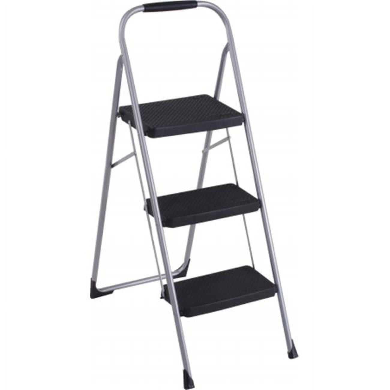 Cosco Products Cosco Three Step Big Step Folding Step Stool with Rubber Hand Grip Walmart