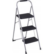 Cosco Products Cosco Three Step Big Step Folding Step Stool with Rubber Hand Grip