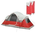 thumbnail image 1 of Ozark Trail 3-Piece Camping Combo, Blue Color, Include 2 Sleeping Bag, Maximum Occupancy Is 6 Person, 1 of 8