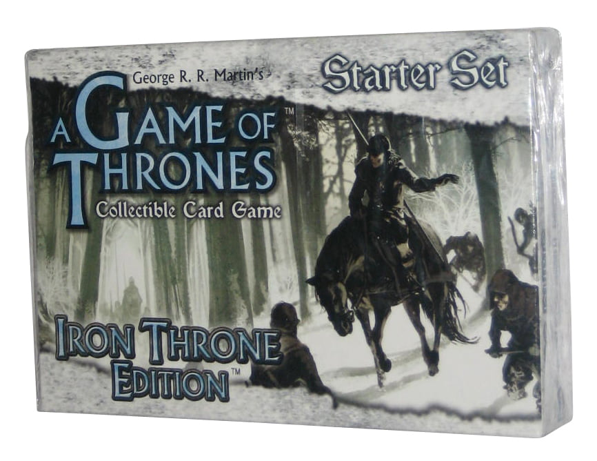 A Game of Thrones Iron Throne Edition Starter Set NEW Collectible Card Game Deck 