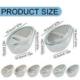 thumbnail image 2 of 1Pc Stainless Steel Cheese Grater With Container,Vegetable Slicer,Multi Purpose Graters For Kitchen,Stainless Cheeses and Vegetable Shredder,Easy to Clean Potato Slicer,Reusable Box Graters,C, 2 of 8