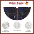 thumbnail image 3 of Sikiie Physical Formulas Nativity Christmas Tree Skirt, Jesus Christian Winter Holiday Tree Mat Decoration(30-48IN)30", 3 of 6
