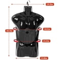 thumbnail image 7 of FDW 4PCS 30 inch Male Mannequin with Stable Hook, Perfect for Display(Black), 7 of 7