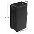 thumbnail image 3 of CD Case, 128 Capacity Nylon CD/DVD Case CD Booklet Binder VCD Wallets Storage Organizer CD Wallets Storage Organizer for Car Home Travel, 3 of 6