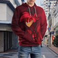 thumbnail image 6 of Hazbin Hotel Hoodie 3D Print Pullover Hooded Long Sleeve Sweatshirts Tops Blouse with Pocket for Mens Womens, 6 of 7