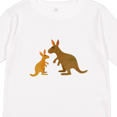 thumbnail image 4 of Inktastic Kangaroo family Boys or Girls Long Sleeve Toddler T-Shirt, 4 of 5
