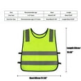 2DXuixsh Girls Clothes Kids Reflective Vest Bright Color Child