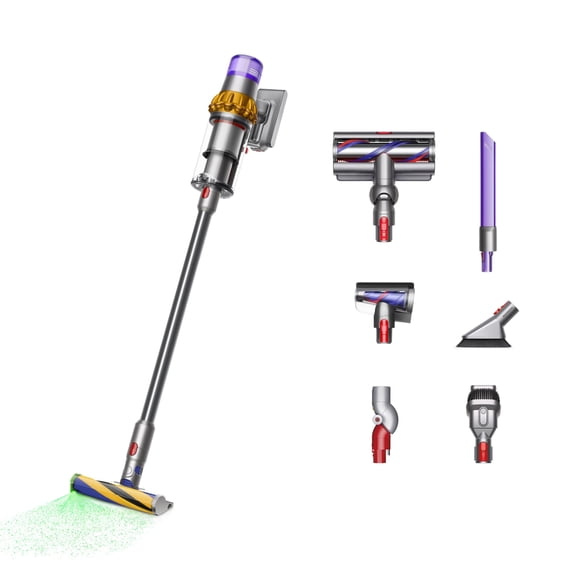 Pre-Owned Premium Dyson V15 Detect Extra Cordless Vacuum | Yellow/Nickel