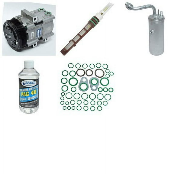 A/C Compressor and Component Kit -- Compressor Replacement Kit Fits select: 2002-2005 FORD F250, 2006-2007 FORD F250 SUPER DUTY