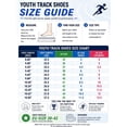 thumbnail image 5 of OnyxTrek Track & Field Spike Shoes, 7-Pin for Unisex Youth Running Racing | Blue, 4 Youth, 5 of 6