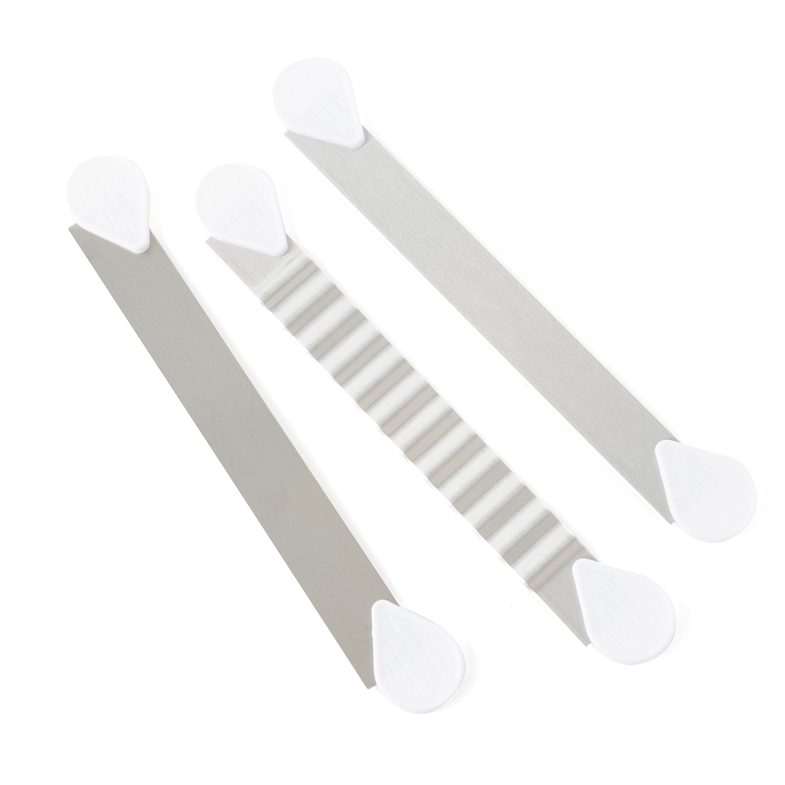 Craft Smart Clay Blade Set - 3-Piece Metal Blade Set with Safety Handles - Ideal for Polymer Clay Jewelry & Craft Projects, 6 Pack (18 Total Pieces)