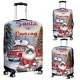 thumbnail image 2 of Santa is Coming Ragdoll Merry Christmas Xmas Noel Truck Tree Travel Luggage Cover Cat Lover Kitten Owner Gifts Idea Suitcase Dust Protective Decor - 02023, 2 of 5