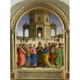 thumbnail image 2 of The Marriage of the Virgin c 1500-1504 Pietro Perugino Musee des Beaux-Arts Caen, 2 of 4