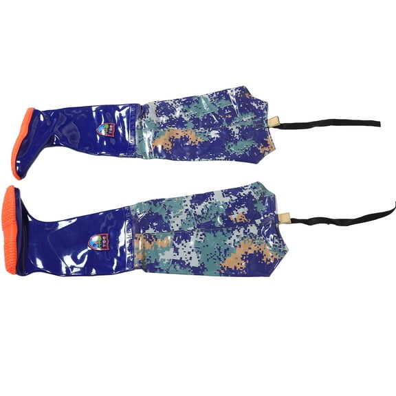 HEMOTON MLINS 1 Pair Hip Waders High PVC Non Slip Wading Boots Breathable Outdoor Rain Boots for Fishing Hunting Size 44