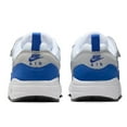 thumbnail image 4 of Little Kid's Nike Air Max 1 EasyOn White/Game Royal-Neutral Grey (DZ3308 104) - 10, 4 of 5