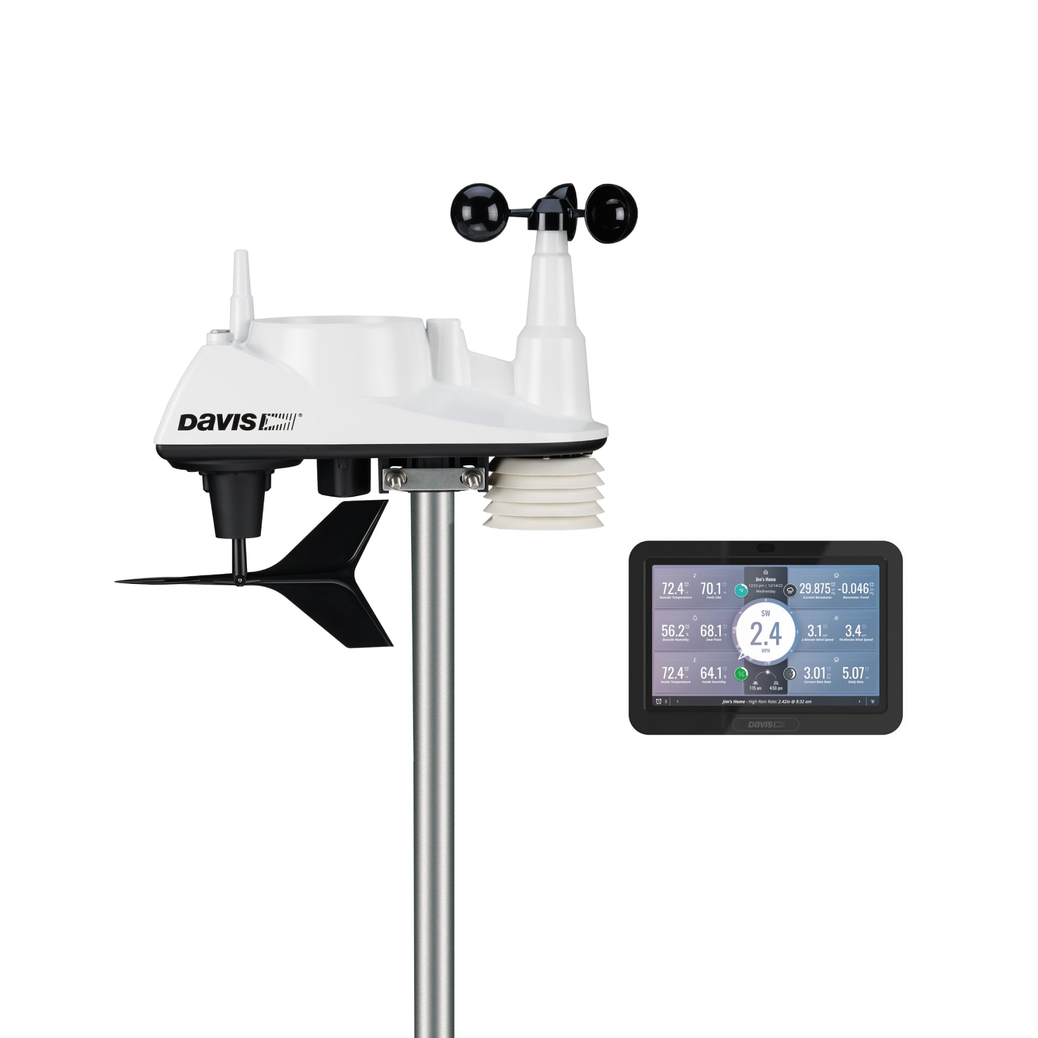 Davis Vantage Vue Wireless Weather Station w/WeatherLink Console 6242