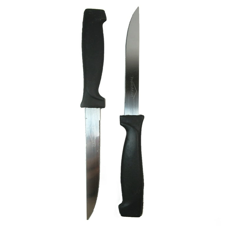 Set of 12 Stainless Steel Steak Knives & Forks (SS010KF6) - SteakStones