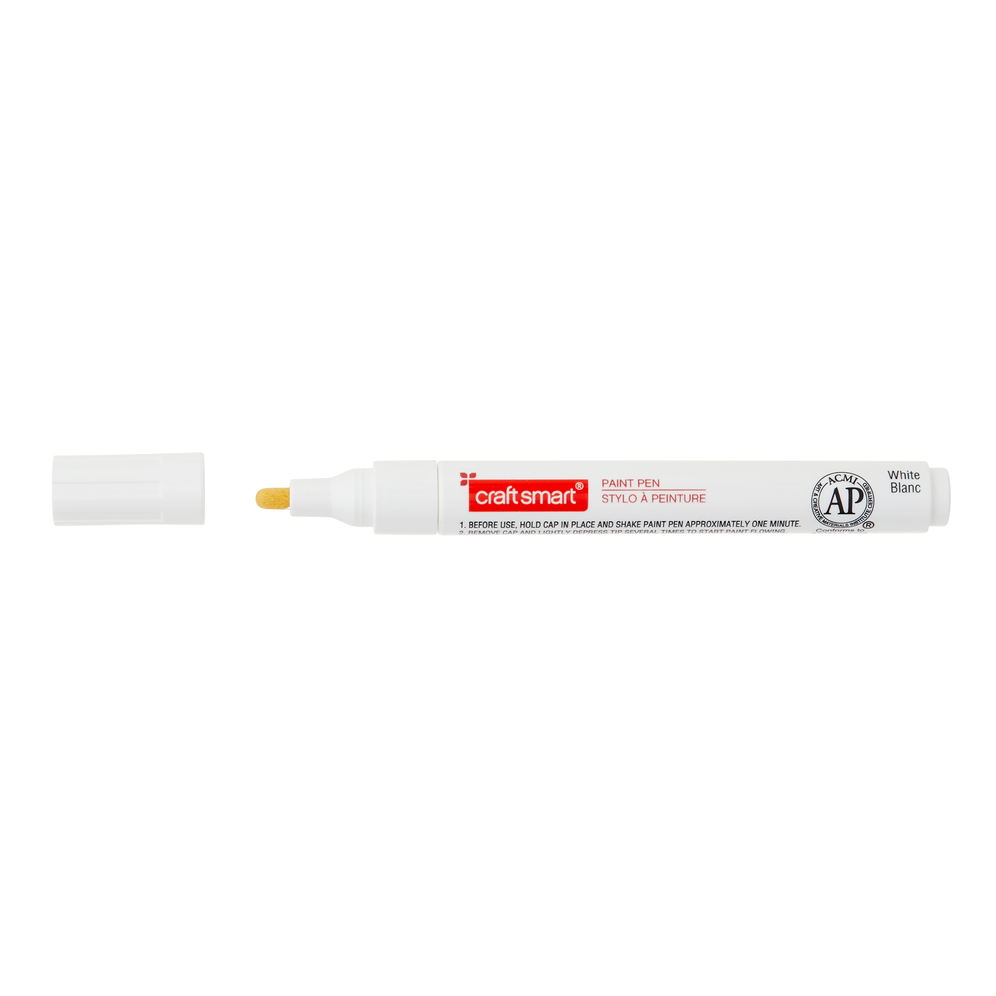 12 Pack: White Broad Line Paint Pen by Craft Smart
