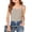 Beige, variant on HNMKIU Girls Tops Solid Camisole Sleeveless Tank Top Slim Fit Casual Basic for Ages 7-16Y