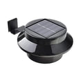 thumbnail image 1 of paquete de luz solar LED para canalones al aire libre, luz de pared de seguridad para jardín, cerca, garaje, almacén, 1 of 5