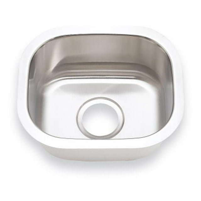 Undermount Bar Sink, 15 x 12.75 x 7 in.