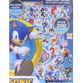 thumbnail image 4 of Libro de pegatinas con diseños innovadores de Sonic The Hedgehog con más de 300 pegatinas, 4 of 4