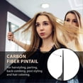 thumbnail image 5 of Peine de cola de fibra de carbono, paquete de 2, antiestático, resistente al calor, para peinado profesional en salones de belleza., 5 of 5
