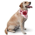 thumbnail image 2 of Easygdp Rose Pet Scarf, Dog Triangle Scarf, Printing Dog Bib, Handkerchief Scarf for Small Medium Large Dogs Cats Pets, 2 of 9