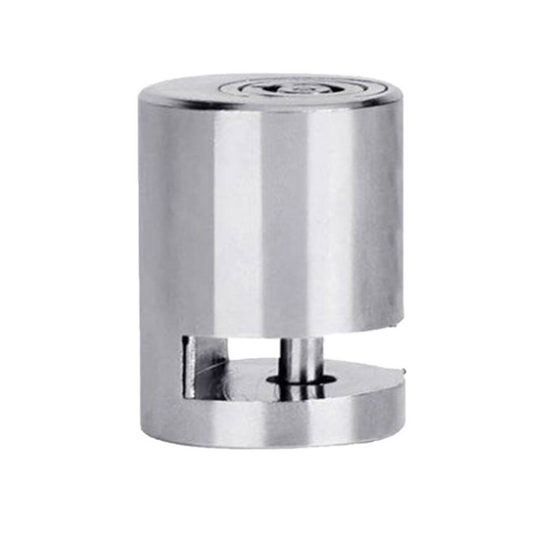 1Pc Alloy Steel Motorcycle Disc Brake Lock Anti theft Wheel Disc Brake Lock Security Disc Lock 5.5mm Locking Pin for Motorbike Scooter Bike Silver