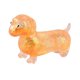 thumbnail image 4 of Juguete sensorial para niños y niñas, ideal para rellenar cestas de Pascua. Juguete novedoso con forma de perro salchicha. Naranja, 4 of 9