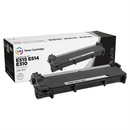 LD © Compatible 2,600 Page Black Toner Cartridge (P7RMX) for Dell E310/514dw/515dw Laser