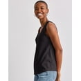 thumbnail image 2 of Hanes Originals Women's Tri-Blend Tank Black 2XL, 2 of 5