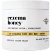Eczema Honey Itch Cooling Face and Body Rounds - Cotton Pads for Dry and Sensitive Skin (50ct)