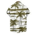 thumbnail image 5 of Mens Button Down Shirt Casual Summer Beach Blouse Plus Size Short Sleeve T Shirts, 5 of 5