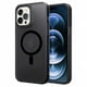 thumbnail image 1 of Funda TEKKU Matte para iPhone 15 PRO Trans Negra compatible con MagSafe, 1 of 4