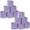 Lavender, variant on Casafield Set of 12 Fabric Storage Cube Bins, Lavender Purple - 11" Collapsible Foldable Cloth Baskets for Shelves and Cubby Organizers