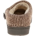 thumbnail image 3 of CLARKS Women's Knit Scuff Slipper, Brown, 7 M US, 3 of 8