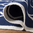 thumbnail image 3 of Safavieh Dhurries Navy Contemporary Rug - 9' x 12', 3 of 5