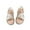 Gold, variant on breaise Baby Girls Summer Sandals Slip on Soft Sandal Infant Toddler Summer Walking Shoes Flat Sandal