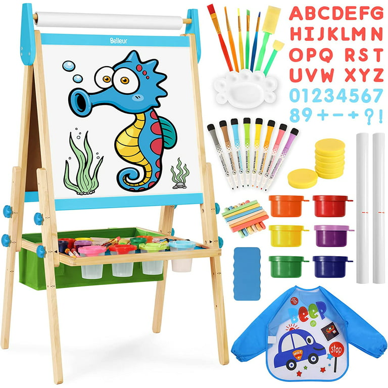 Easel for Kids - The Ultimate Art Station for Endless Fun, Kids Easel with  Paper Roll - Unleash Child's Creativity, Kids Easel with Magnetic