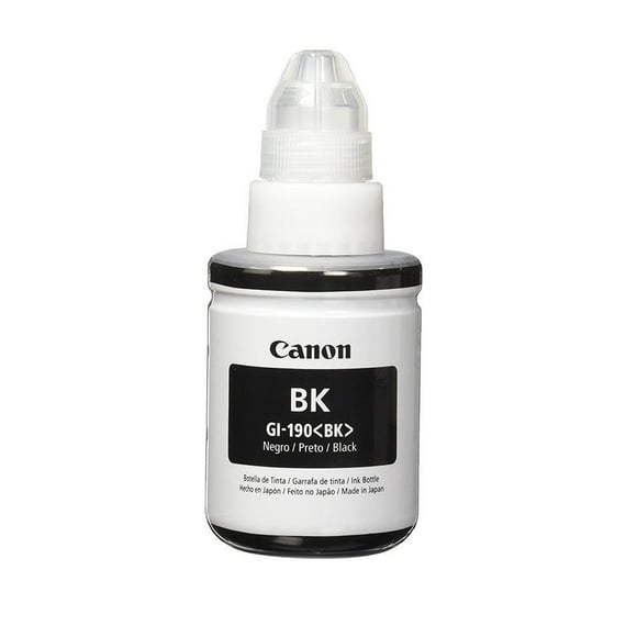 TINTA GI-190 NEGRA PARA PIXMA G1100 G2100 G3100 Canon 0667C001AB