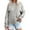Gray, variant on gakvbuo Plus Size Pullover Sweaters For Women Long Sleeve Sweatshirts Fall Tunic Tops Women's Casual Long Sleeve O-Neck Solid Ladies Knitted Sweater Tops