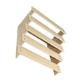 thumbnail image 4 of Ruiboury Wood Display Riser Shelf Showcase Jewelry Display Riser Organizer Premium Durable Construction Countertop Dolls Etc. Brown 5 Layer 40cm, 4 of 6